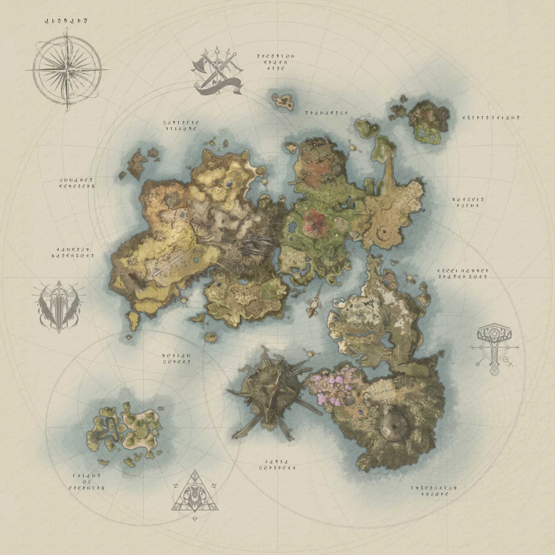 Le territoire asmodien dans AION 2